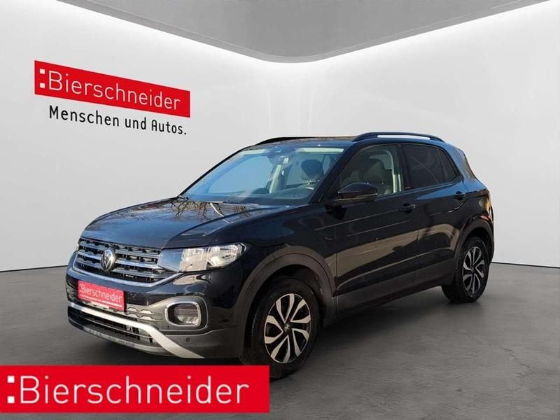 Schwarz Gebraucht 2021 VW T-Cross Active SUV | 19.350 € (Fairer Preis) - Bild 1/3
