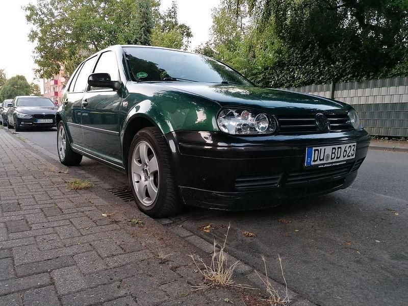 Grün Gebraucht 1999 VW Golf IV Comfortline Limousine | 1.200 € (Superpreis) - Bild 1/4
