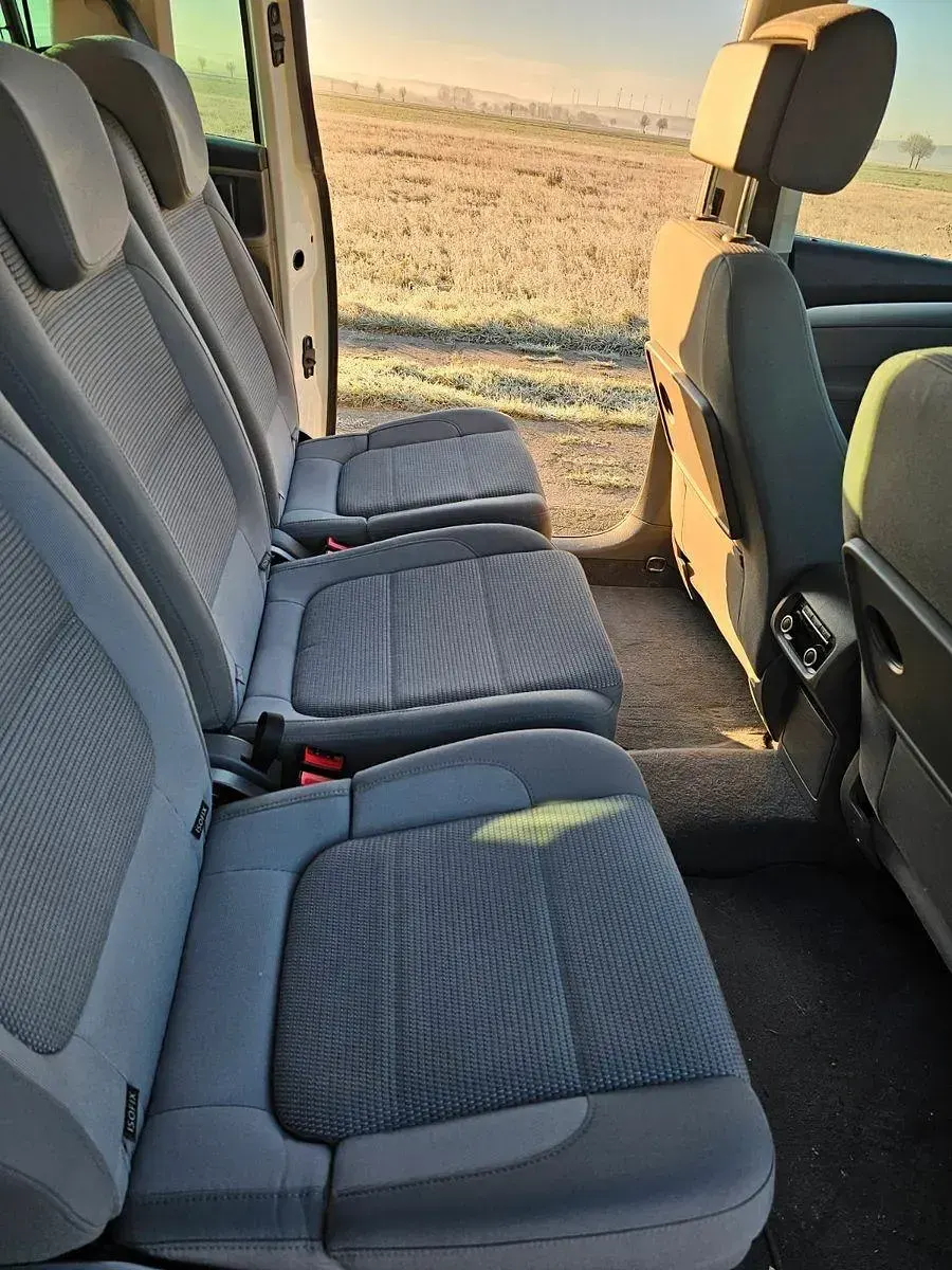 Gebraucht VW Sharan Comfortline 184 PS (135 kW) 2016 Weiß Van / Kleinbus