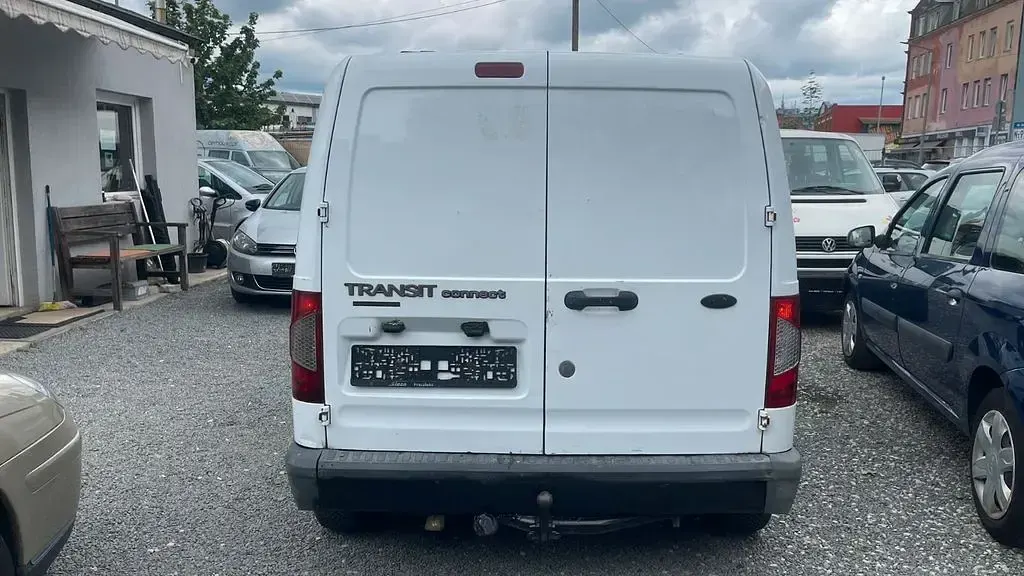 Gebraucht Ford Transit Connect 75 PS (55 kW) 2010 Weiß Van / Kleinbus
