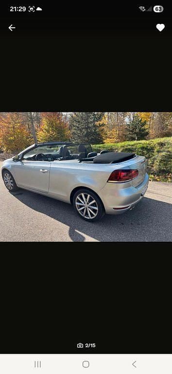 Gebraucht VW Golf Cabriolet LOUNGE 122 PS (89 kW) 2015 Grau Cabrio
