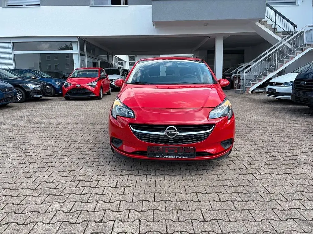 Gebraucht Opel Corsa Edition 90 PS (66 kW) 2018 Rot Kleinwagen