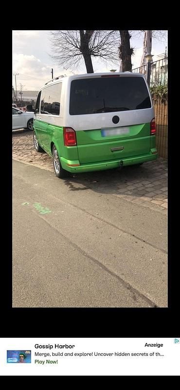 Usado VW Multivan Highline 174 CV (127 kW) 2005 Verde Monovolumen