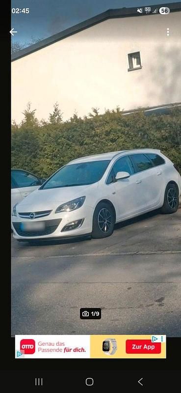 Gebraucht Opel Astra 110 PS (80 kW) 2014 Weiß Kombi