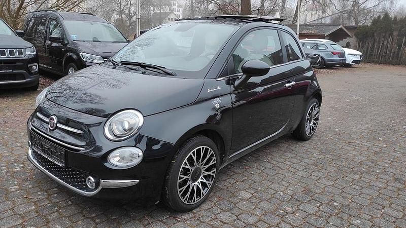 Schwarz Gebraucht 2022 Fiat 500 Dolcevita Kleinwagen | 11.990 € (Fairer Preis) - Bild 1/4