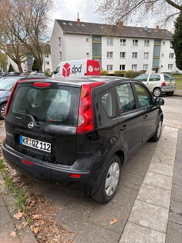 Gebraucht Nissan Note 86 PS (63 kW) 2007 Schwarz Kleinwagen