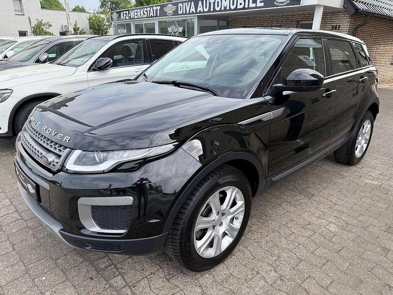 Schwarz Gebraucht 2017 Land Rover Range Rover evoque Pure SUV | 20.999 € (Etwas zu teuer) - Bild 1/4