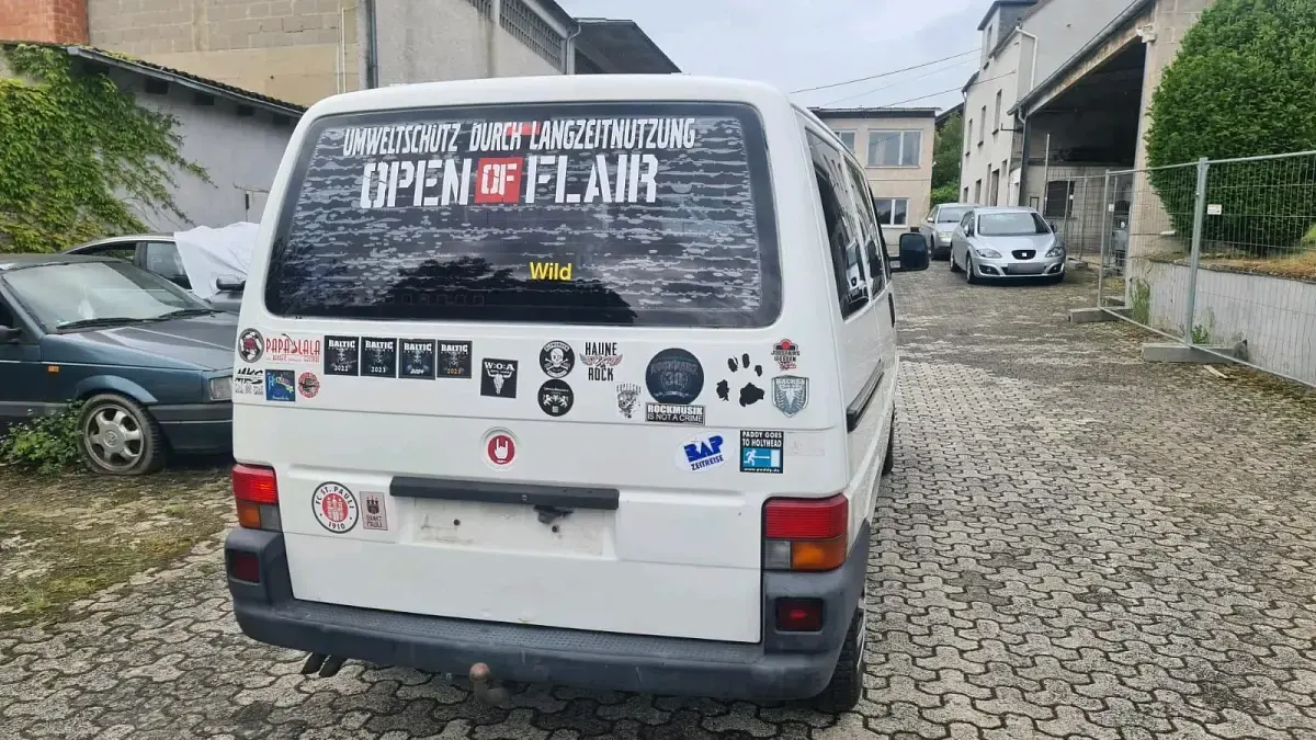 Gebraucht VW T4 88 PS (64 kW) 2002 Weiß Van