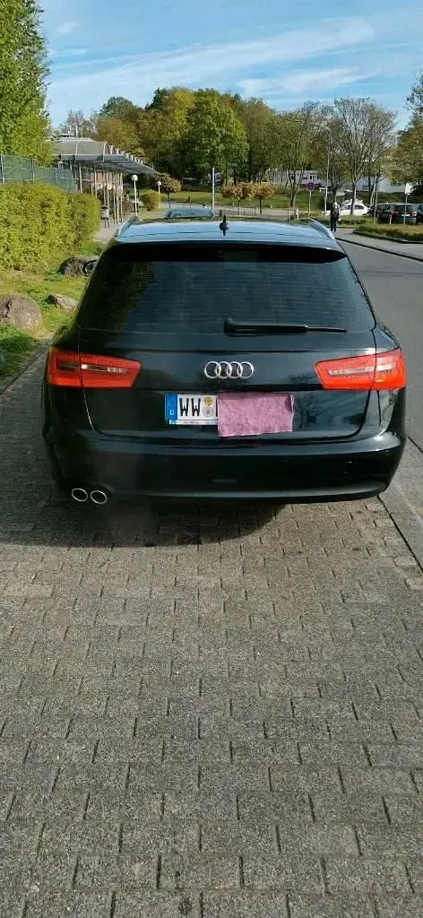Używany Audi A6 177 KM (130 kW) 2014 Czarny Kombi