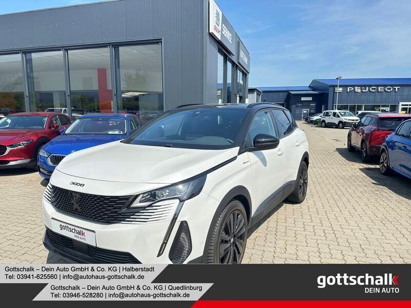 Weiß Gebraucht 2022 Peugeot 3008 GT SUV | 30.990 € (Fairer Preis) - Bild 1/4