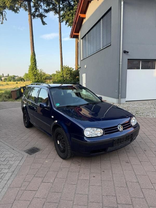 Blau Gebraucht 2000 VW Golf IV Kombi | 999 € (Fairer Preis) - Bild 1/4