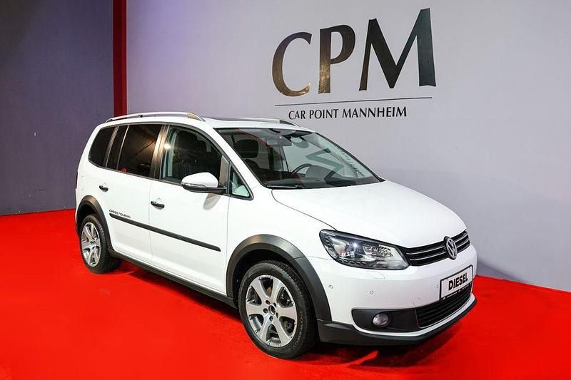 Gebraucht VW Touran Cross 140 PS (102 kW) 2013 Weiß Van / Kleinbus