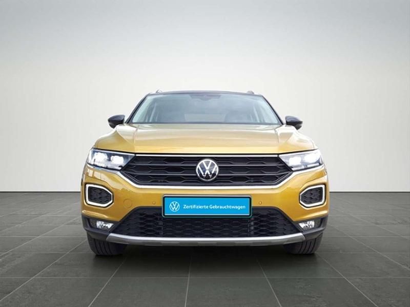 Gebraucht VW T-Roc Style 150 PS (110 kW) 2021 Kurkumagelb metallic SUV