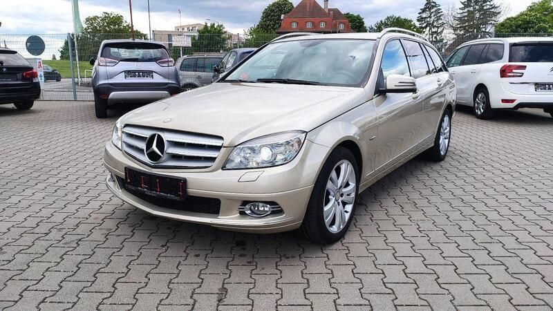 Perlbeige metalliclack Gebraucht 2009 Mercedes C220 Kombi | 10.790 € (Teuer) - Bild 1/4