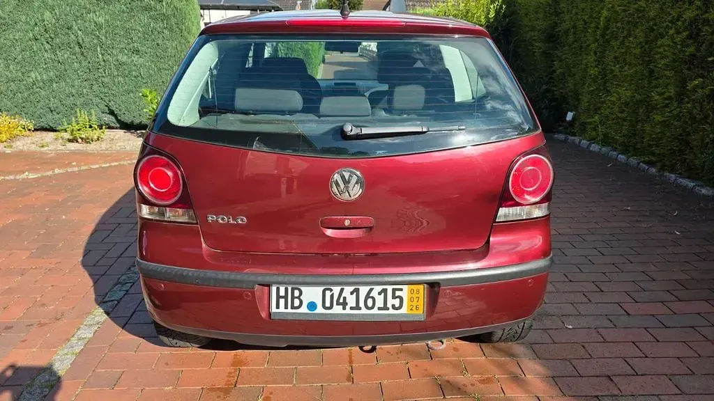Gebraucht VW Polo 54 PS (39 kW) 2007 Rot Kleinwagen