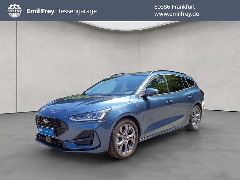 Chrome blue metallic Gebraucht 2023 Ford Focus ST-Line X Kombi | 22.950 € (Fairer Preis) - Bild 1/4