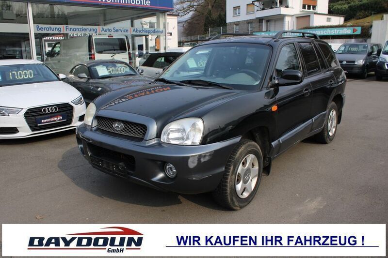 Schwarz Gebraucht 2004 Hyundai Santa Fe GLS SUV | 1.990 € (Fairer Preis) - Bild 1/4