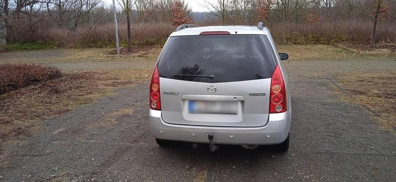 Gebraucht Mazda Premacy 2005 Silber Van / Kleinbus