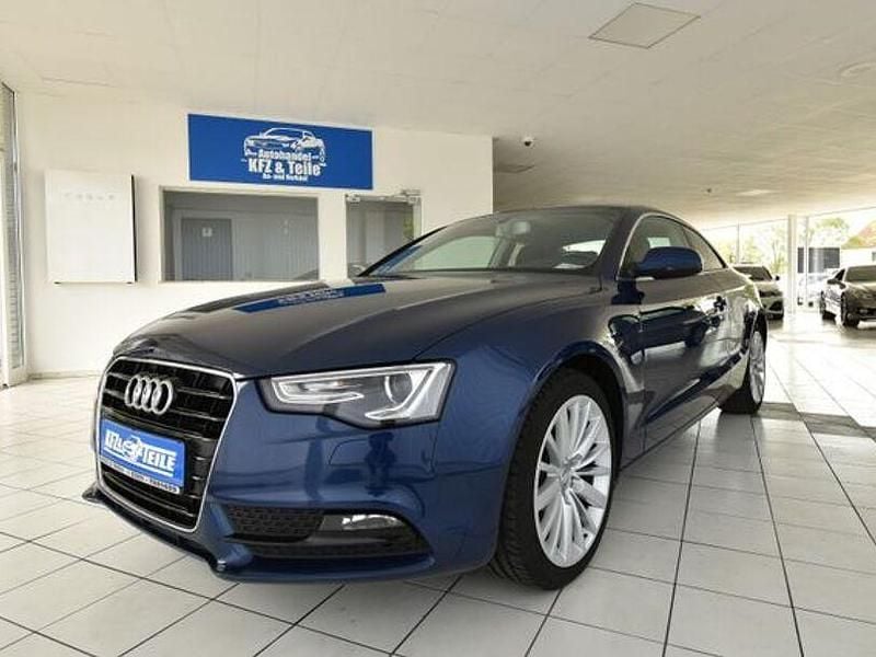Blau Gebraucht 2015 Audi A5 Sport Coupé | 9.980 € (Superpreis) - Bild 1/4