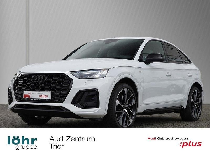 Gletscherweiß metallic Gebraucht 2022 Audi Q5 Sportback S-Line SUV | 43.480 € (Fairer Preis) - Bild 1/4