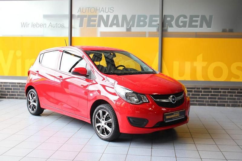 Rot Gebraucht 2015 Opel Karl Edition Kleinwagen | 8.900 € (Etwas zu teuer) - Bild 1/4