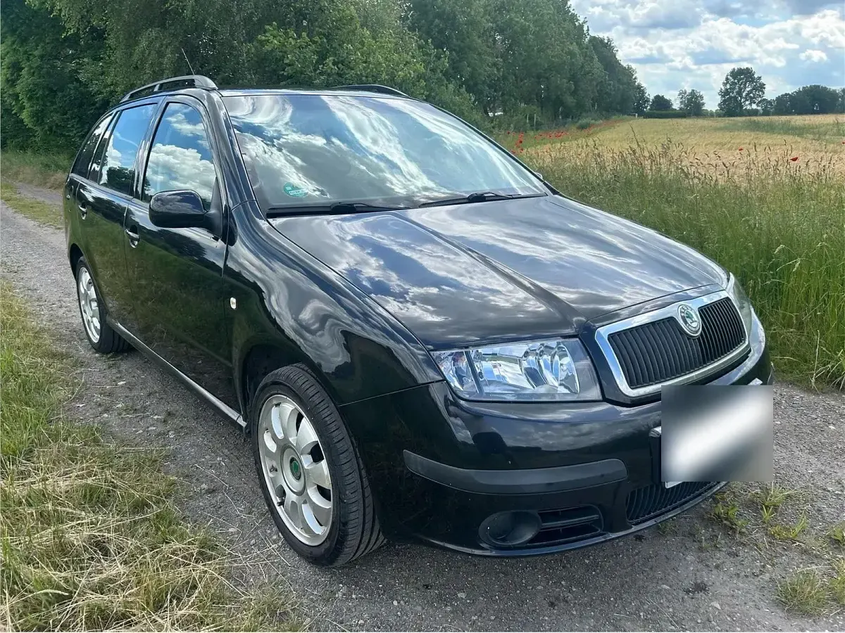 Gebraucht Skoda Fabia 80 PS (58 kW) 2007 Schwarz Kombi