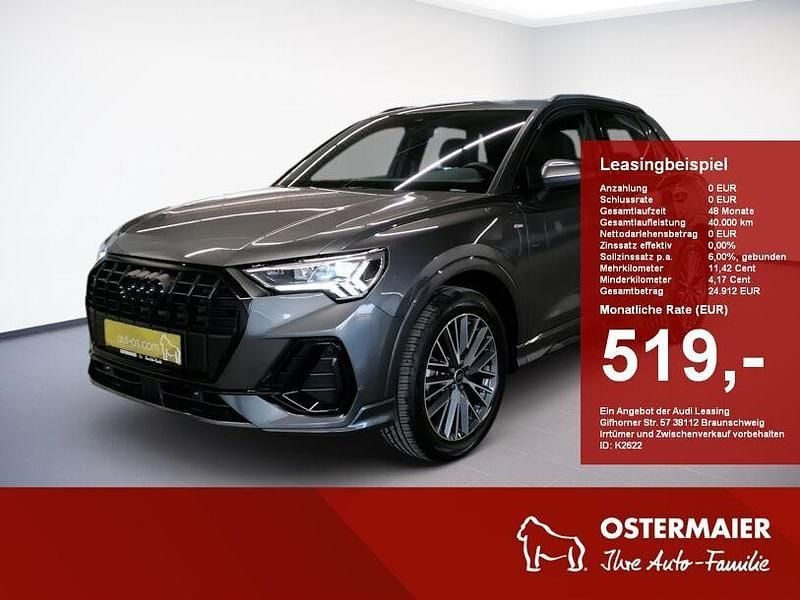 Grau Gebraucht 2024 Audi Q3 S-Line SUV | 40.880 € (Guter Preis) - Bild 1/4