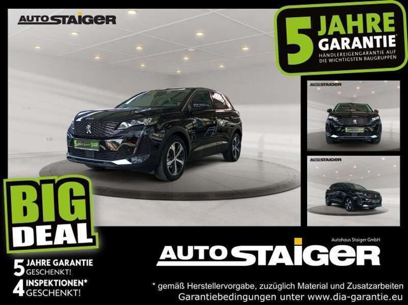 Lackierung schwarz perla nera/metal Gebraucht 2023 Peugeot 3008 Allure SUV | 25.585 € (Guter Preis) - Bild 1/4