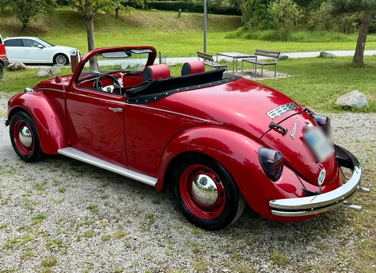 Gebraucht VW Käfer 107 PS (78 kW) 1972 Rot Cabrio