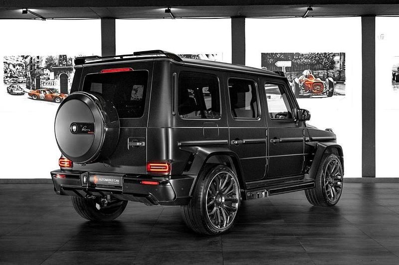 Gebraucht Mercedes G63 AMG AMG 585 PS (430 kW) 2019 Hyazinthrot/schwarz matt folie SUV