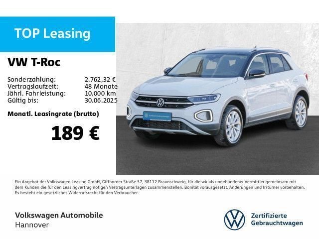 Weiß Gebraucht 2024 VW T-Roc Style SUV | 28.990 € (Fairer Preis) - Bild 1/2