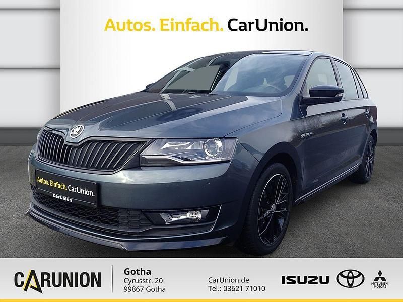Quarzgrau metallic, quarzgra Gebraucht 2019 Skoda Rapid Monte Carlo Limousine | 11.790 € (Fairer Preis) - Bild 1/4