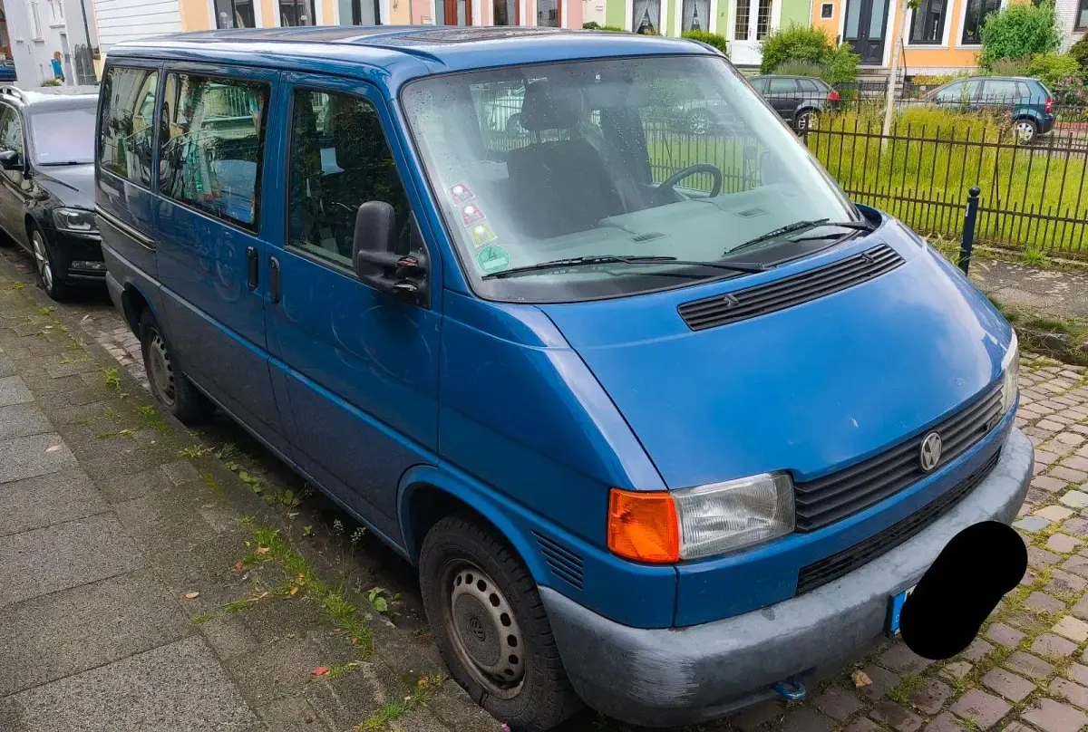 Gebraucht VW Transporter 102 PS (75 kW) 2002 Blau Van