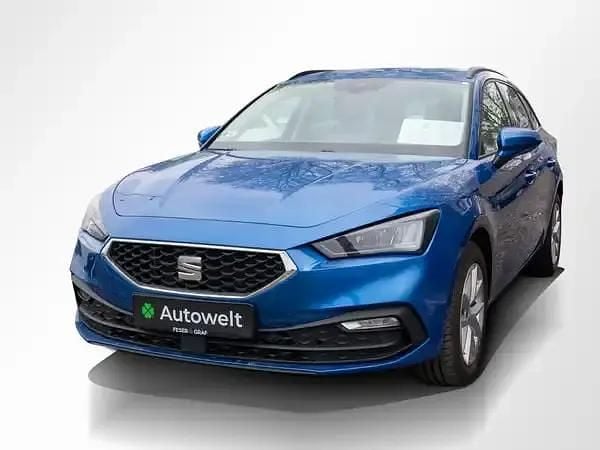 Usata Seat Leon 150 CV (110 kW) 2025 Blu Station wagon