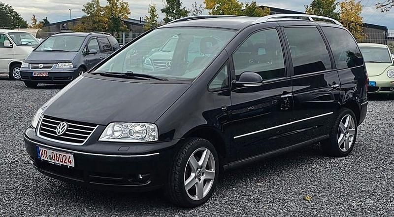 Gebraucht VW Sharan United 140 PS (102 kW) 2009 Schwarz Van / Kleinbus