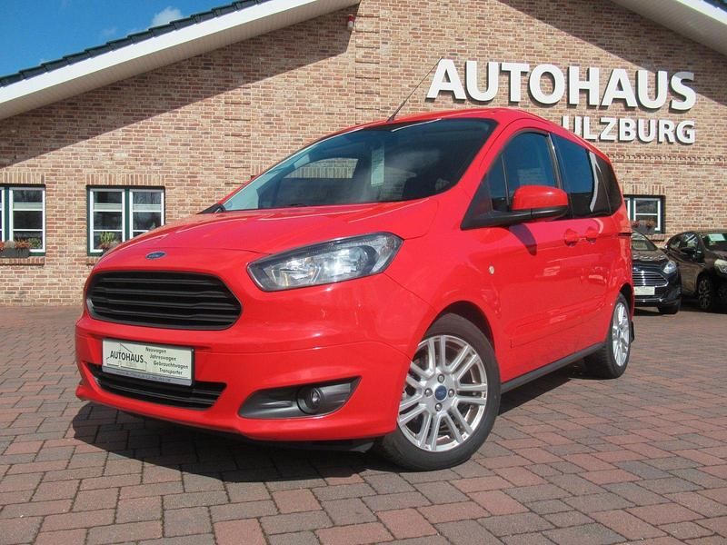 Gebraucht Ford Tourneo Trend 101 PS (74 kW) 2017 Rot Kombi