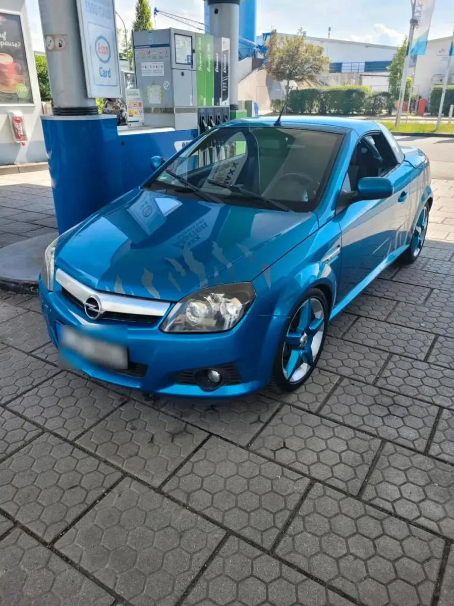 Gebraucht Opel Tigra 90 PS (66 kW) 2005 Blau Cabrio