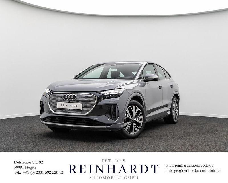 Kieselgrau Gebraucht 2023 Audi Q4 Sportback e-tron Advanced SUV | 27.855 € (Guter Preis) - Bild 1/3