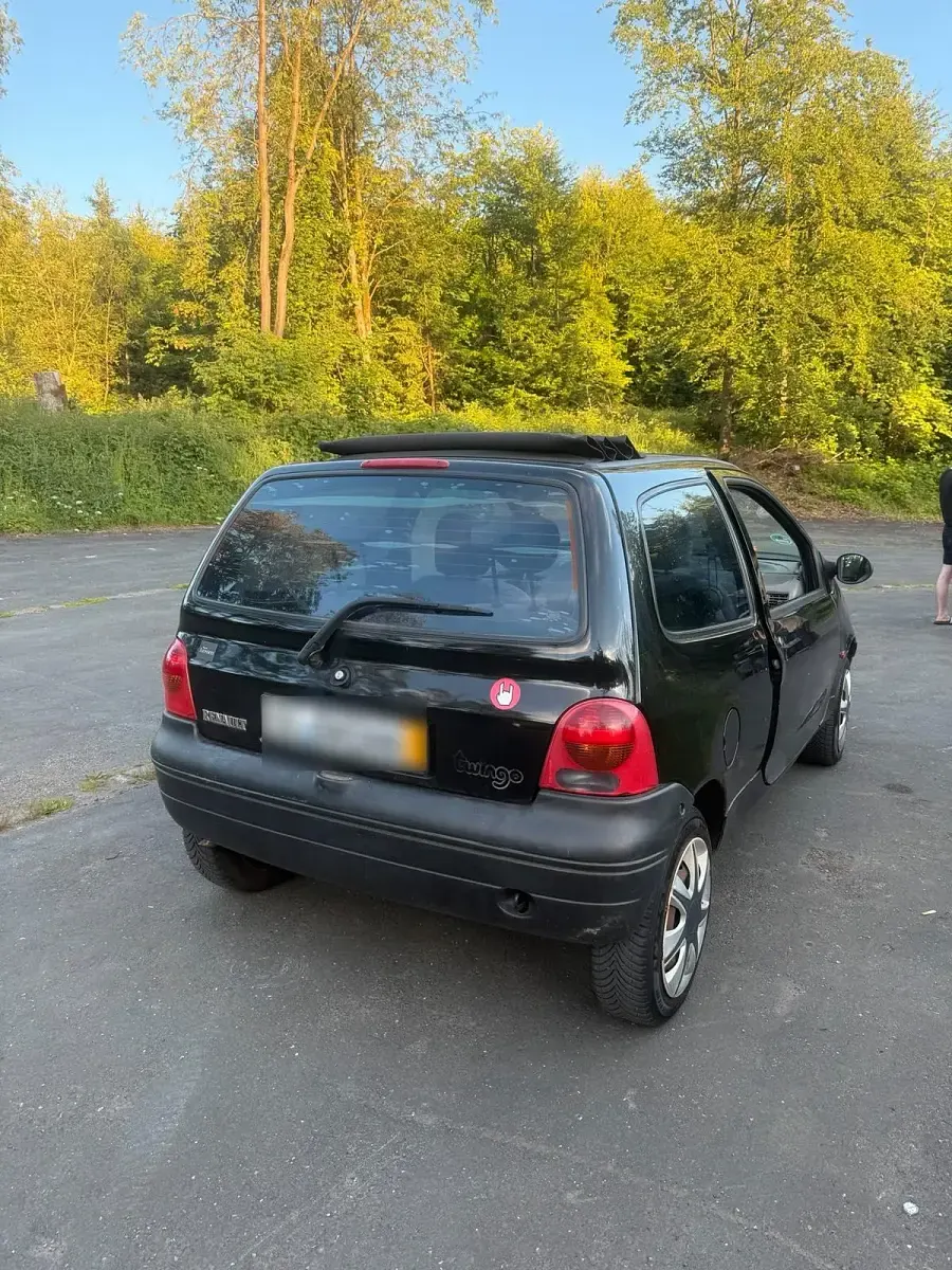 Gebraucht Renault Twingo 58 PS (42 kW) 2002 Schwarz Kleinwagen