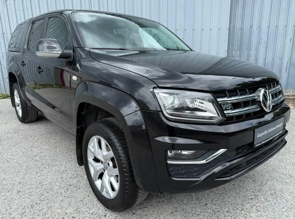 Gebraucht VW Amarok Highline 224 PS (164 kW) 2018 Schwarz Pickup