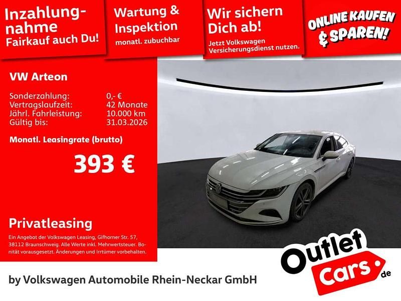 Gebraucht VW Arteon 150 PS (110 kW) 2022 Pure white Limousine