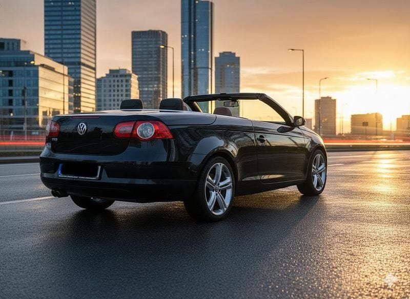 Gebraucht VW Eos GTI 200 PS (147 kW) 2008 Schwarz Cabrio