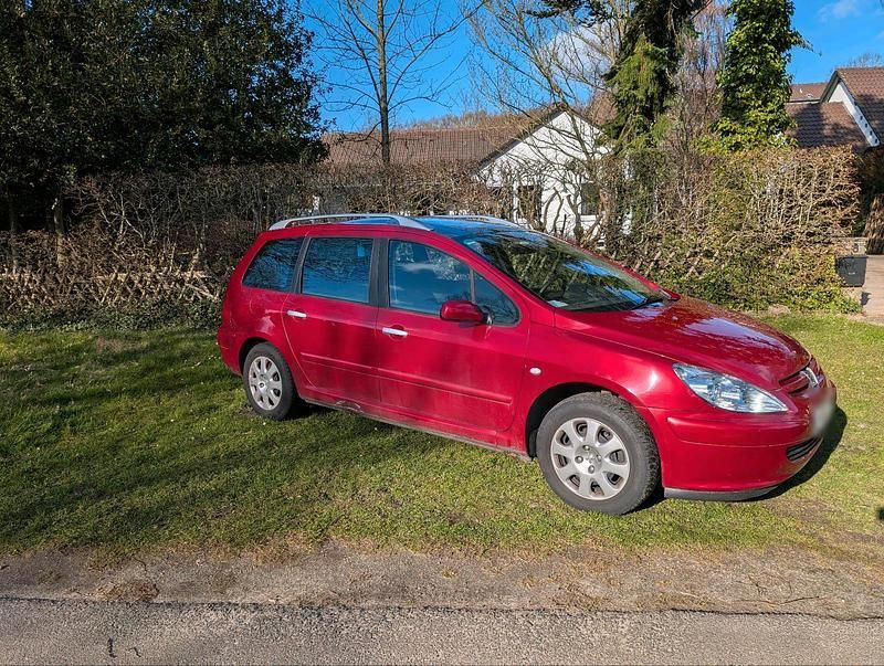 Gebraucht Peugeot 307 109 PS (80 kW) 2003 Rot Kombi