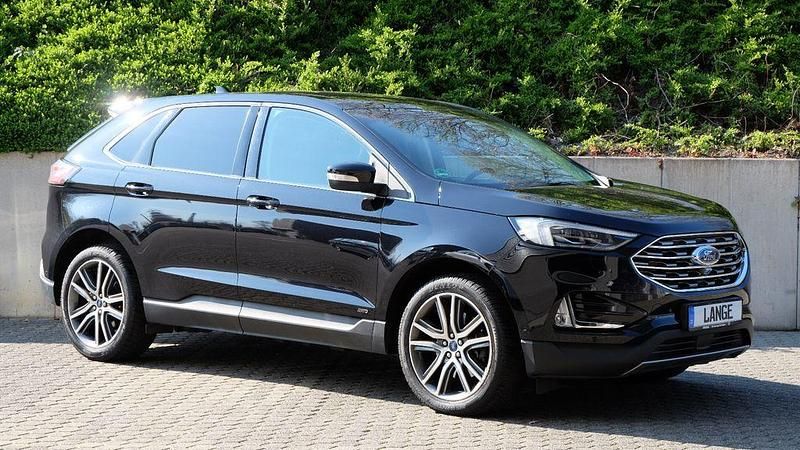 Gebraucht Ford Edge Titanium 238 PS (175 kW) 2019 Obsidianschwarz metallic (metallic) SUV