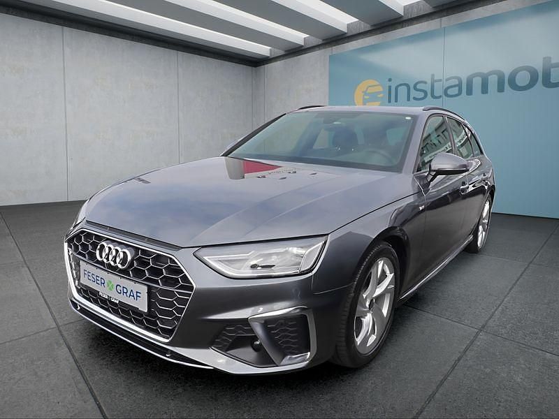 Grau Gebraucht 2024 Audi A4 S-Line Kombi | 37.299 € (Fairer Preis) - Bild 1/4