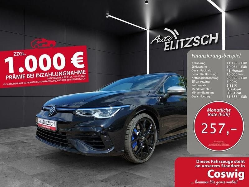 Deep black perleffekt Gebraucht 2021 VW Golf VIII R Limousine | 37.250 € (Fairer Preis) - Bild 1/3