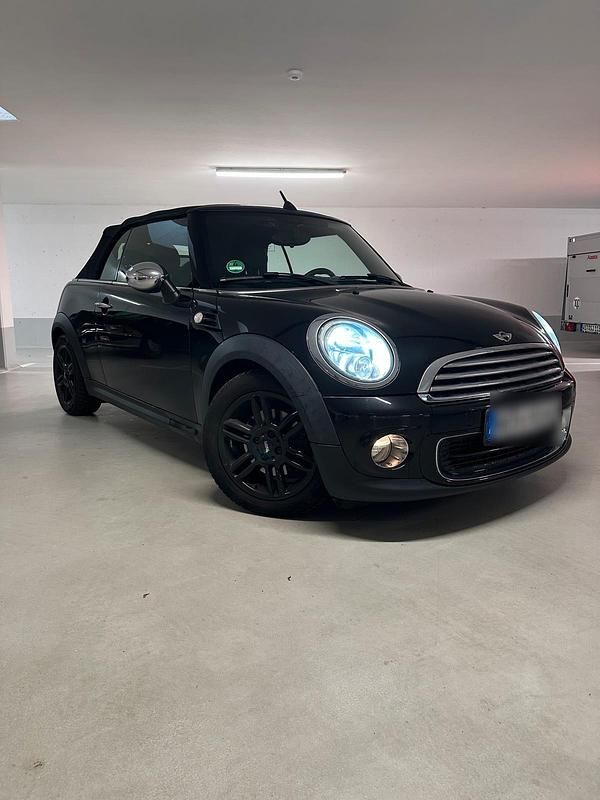 Schwarz Gebraucht 2014 Mini One Cabriolet Cabrio | 10.990 € (Teuer) - Bild 1/4