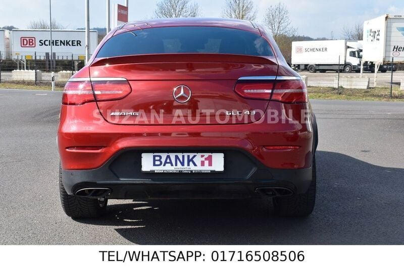 Gebraucht Mercedes GLC43 AMG AMG 367 PS (269 kW) 2017 Rot Coupé