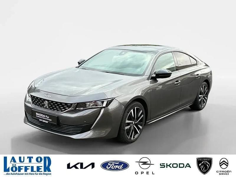 Lackierung platiniumgrautyp Gebraucht 2021 Peugeot 508 GT Limousine | 16.940 € (Fairer Preis) - Bild 1/4