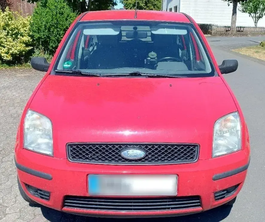 Gebraucht Ford Fusion 80 PS (58 kW) 2004 Rot Kleinwagen
